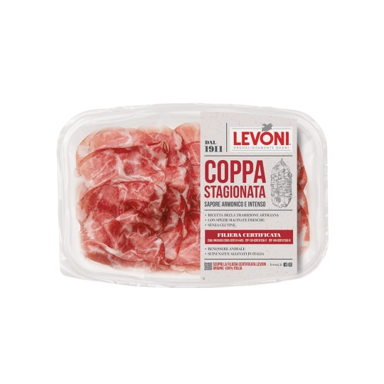 Coppa Stagionata Sliced - Levoni 80g