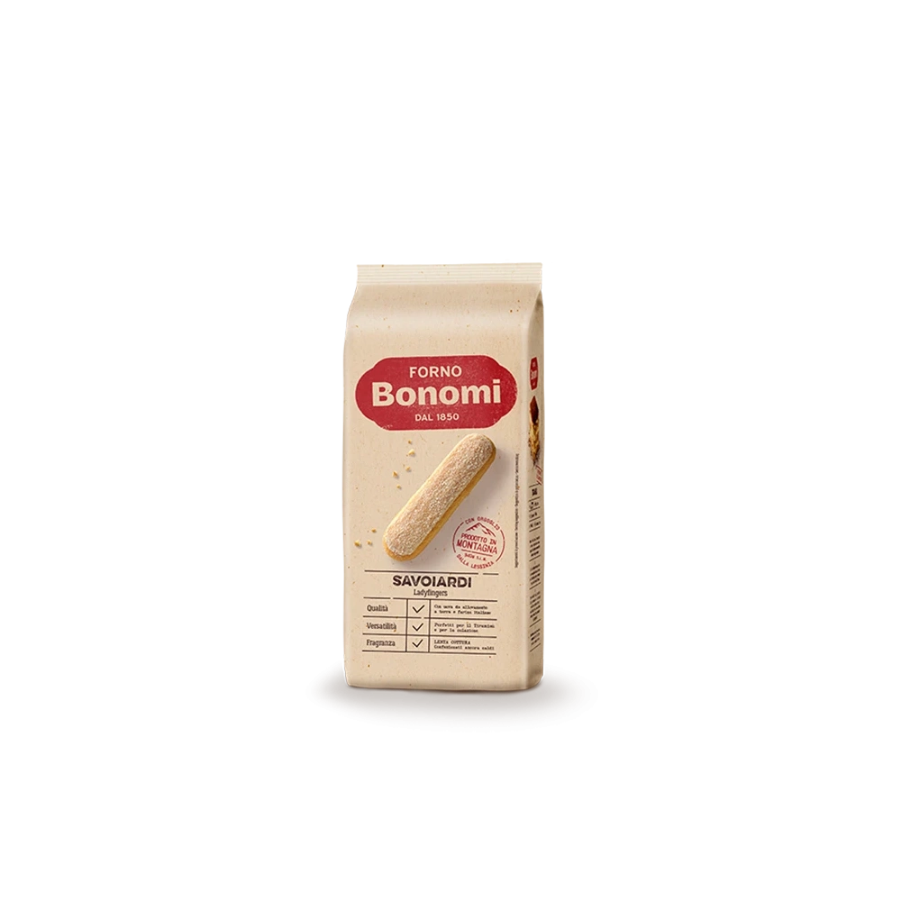 Bonomi Savoiardi Biscuits - ladyfingers  - Pacco Italiano