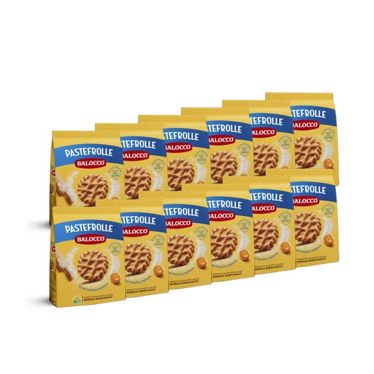 Multipack Pastefrolle Balocco – 12 x 350g Italian Breakfast Classics