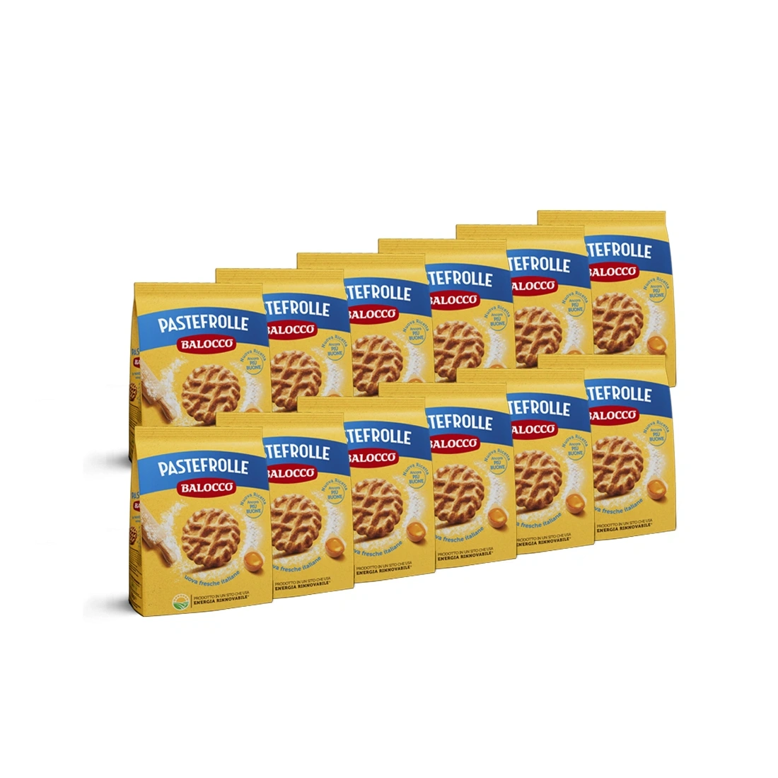 Multipack Pastefrolle Balocco – 12 x 350g Italian Breakfast Classics