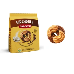 Girandole Balocco Multipack 12 x 350g – Biscuits with Fresh Cream and Chocolate