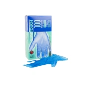 Vinyl Disposable Gloves Medium x100 – Powdered Protective Gloves