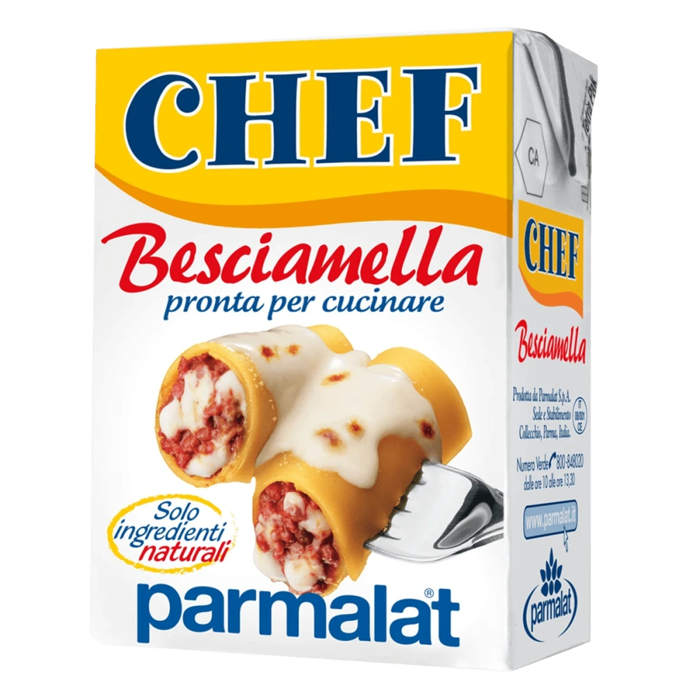 Besciamella Chef Classica UHT (200ml) - Creamy White Sauce