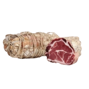 Coppa Piacentina D.O.P.  Sliced - Gagliardi 100g  Salumi Gagliardi  Cured Meat & Salami PaccoItaliano.co.uk