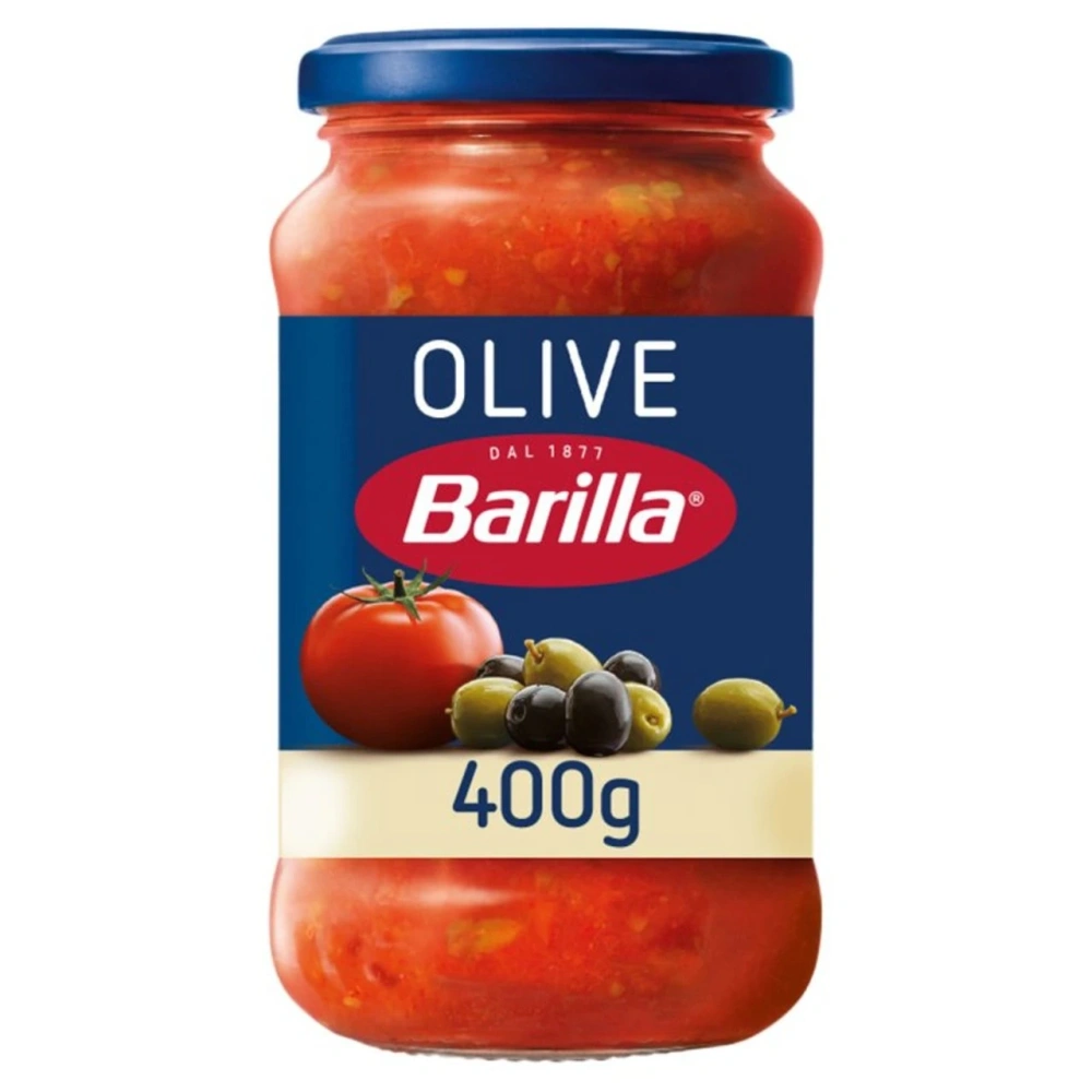 Barilla Sauce with Olives (400gr)  Barilla  Sauce PaccoItaliano.co.uk