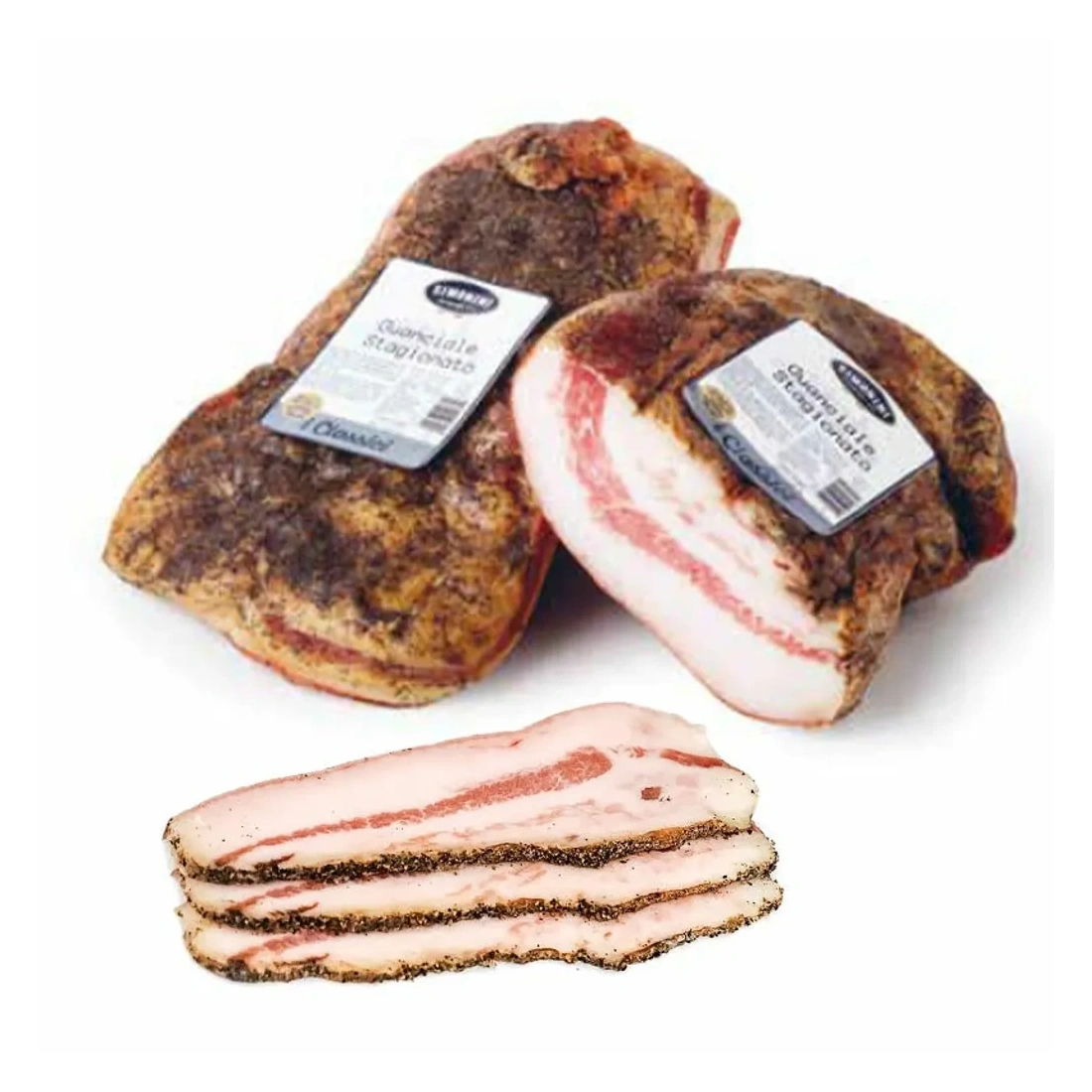 Guanciale Affettato - Sliced - Simonini 250g