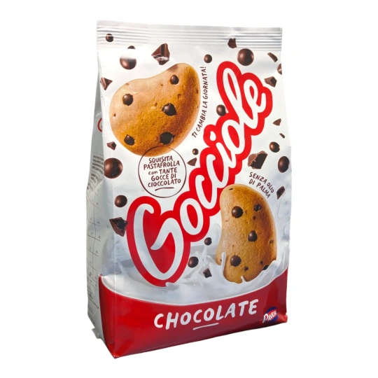 Gocciole Pavesi Chocolate (500gr) - Irresistible Chocolate Cookies