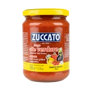 Sugo alle Verdure Zuccato 350g – Grilled Vegetable Sauce