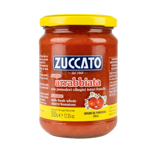 Sugo all’Arrabbiata Zuccato 350g – Spicy Italian Pasta Sauce