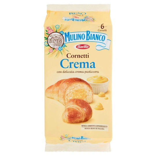 Cornetti Crema Mulino Bianco Custard Cream