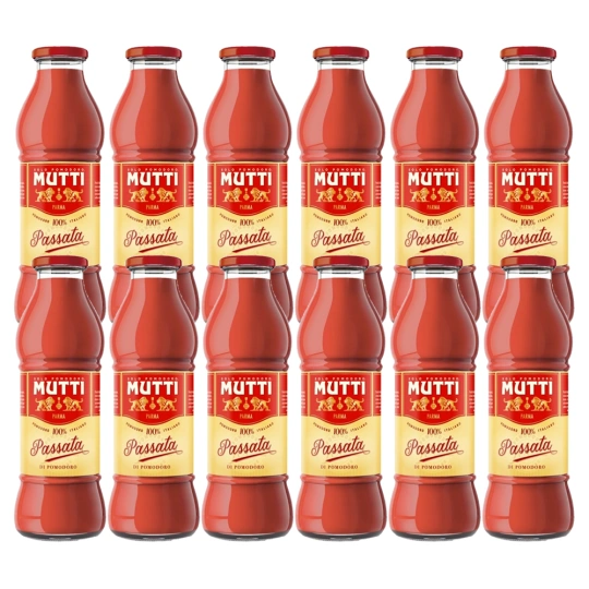 Multipack Mutti Passata Tomato 12x700ml