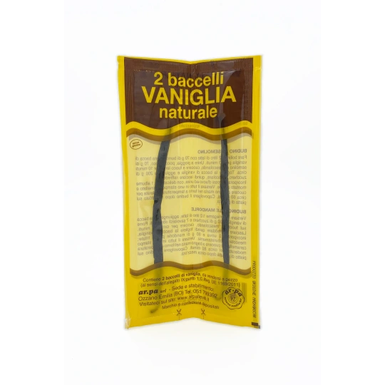 Natural Vanilla Pods 2x2.5g