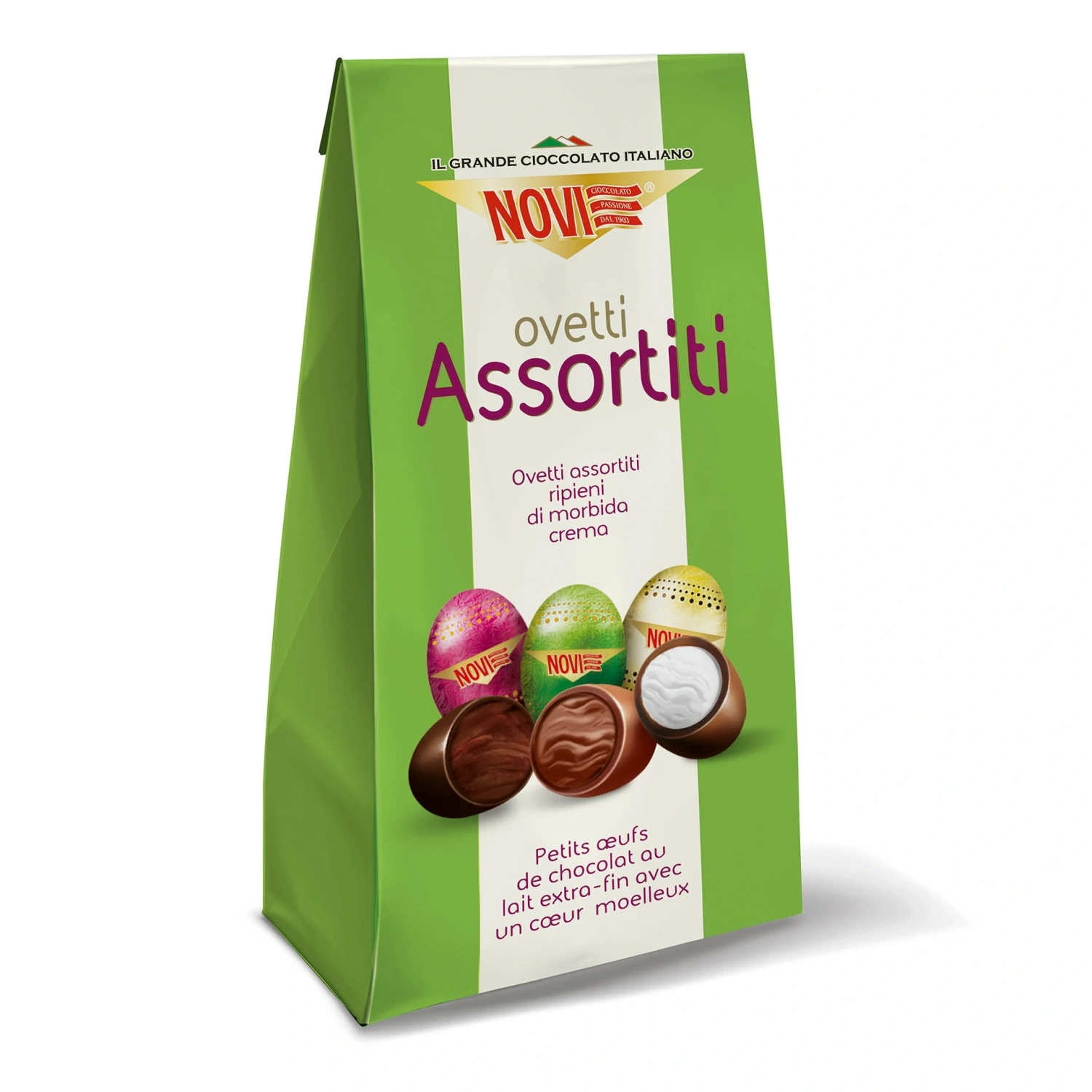 Novi Ovetti Ripieni Assorti - Novi Assorted Eggs (160g)