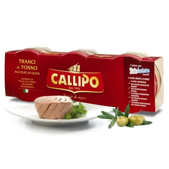 Callipo Tuna in Olive Oil - 3x80g